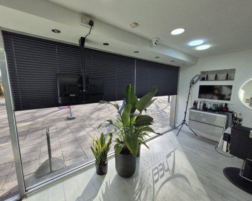 Perfect-Fit Pleated Blinds